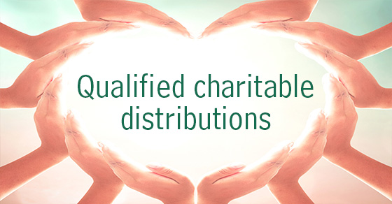 Qualified charitable distributions